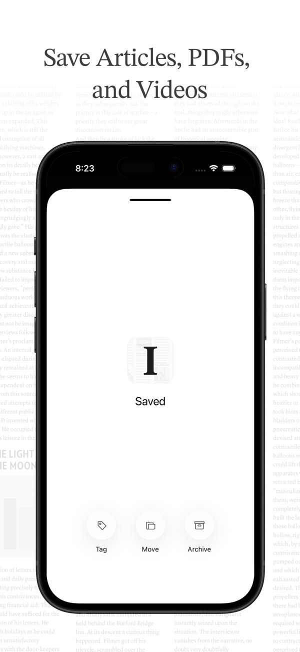 Instapaper iPhone screenshot 2