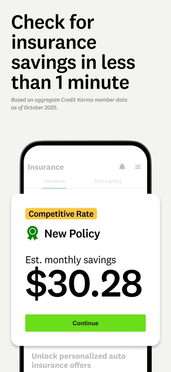 Intuit Credit Karma iPhone screenshot 7