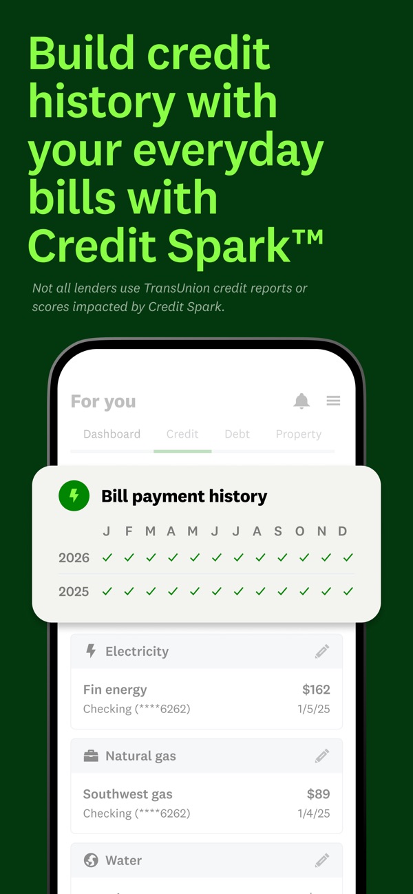 Intuit Credit Karma iPhone screenshot 2