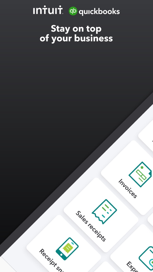 Intuit QuickBooks for Business iPhone screenshot 1