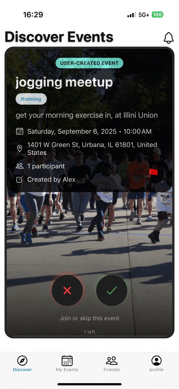 irl Social iPhone screenshot 5