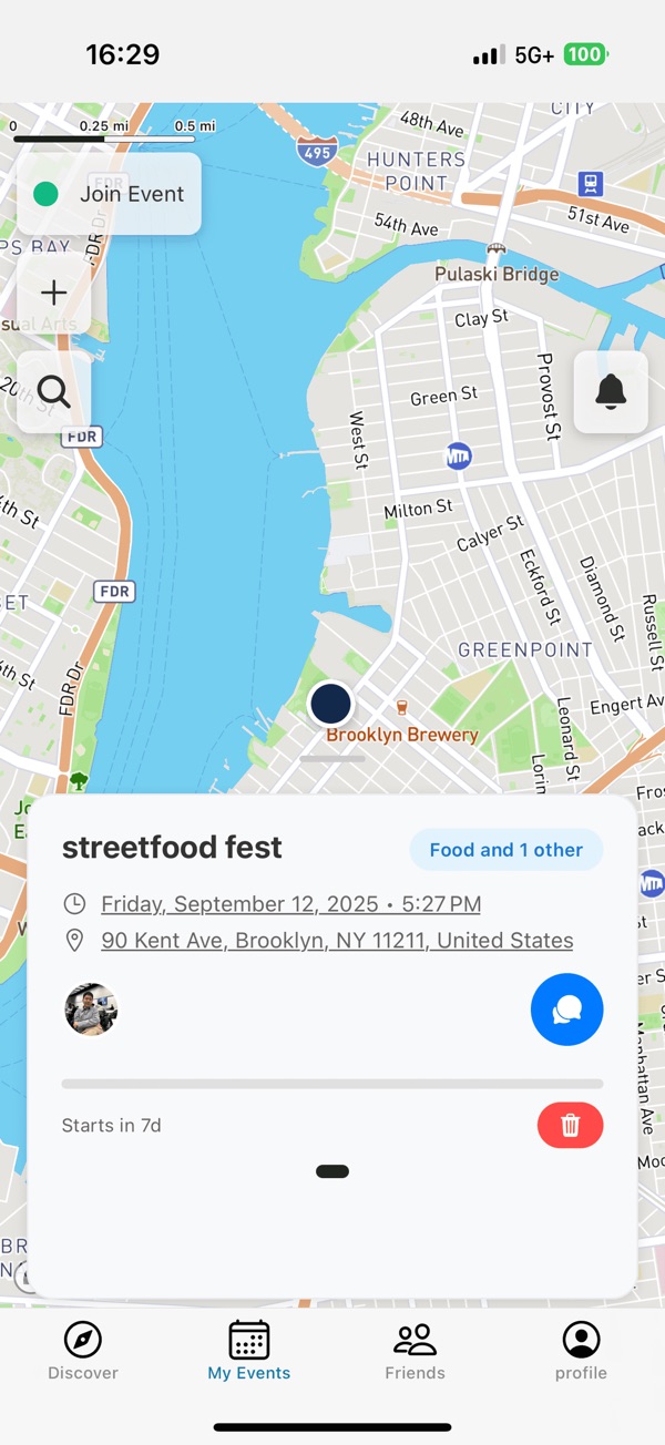 irl Social iPhone screenshot 6