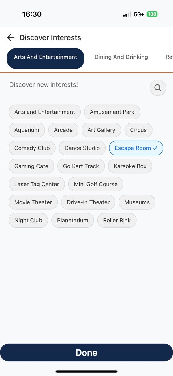 irl Social iPhone screenshot 4