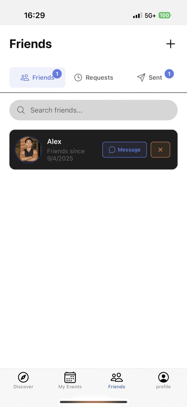 irl Social iPhone screenshot 7