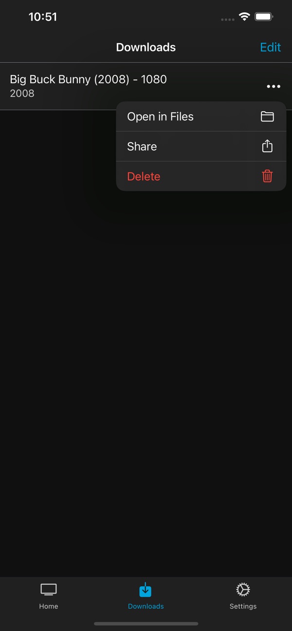 Jellyfin iPhone screenshot 3