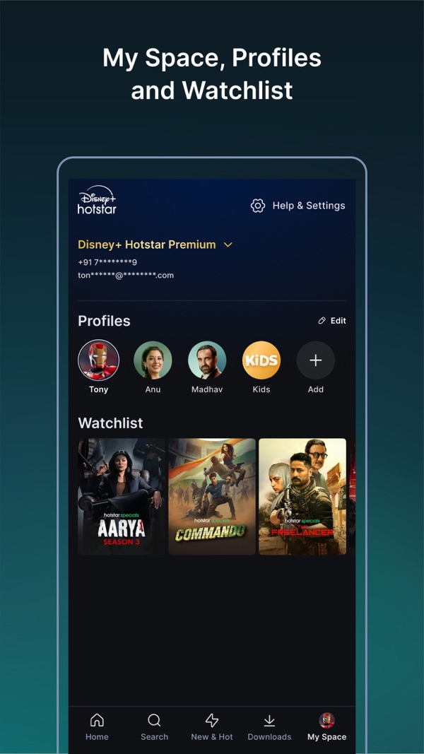 JioHotstar iPhone screenshot 5