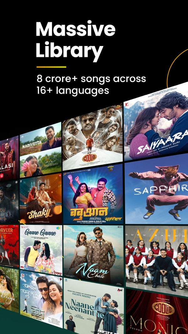 JioSaavn iPhone screenshot 2