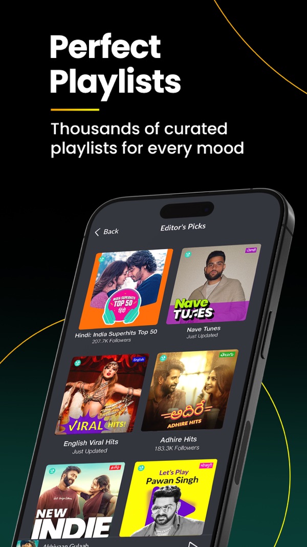 JioSaavn iPhone screenshot 4