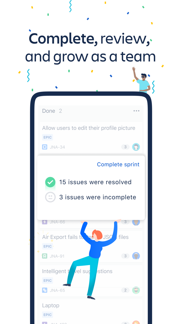Jira Cloud by Atlassian iPhone screenshot 7