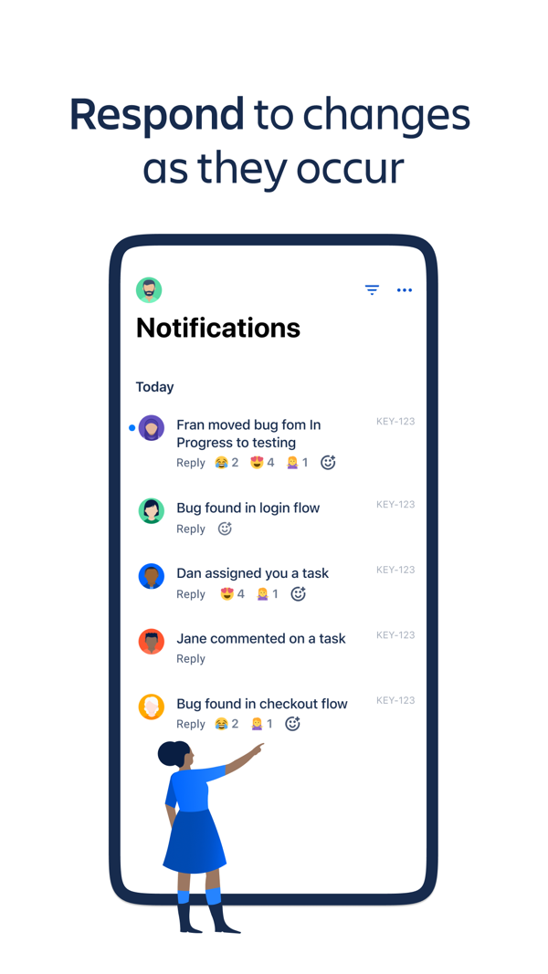 Jira Cloud by Atlassian iPhone screenshot 4