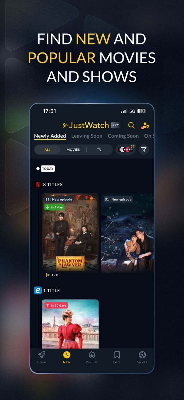 JustWatch iPhone screenshot 4