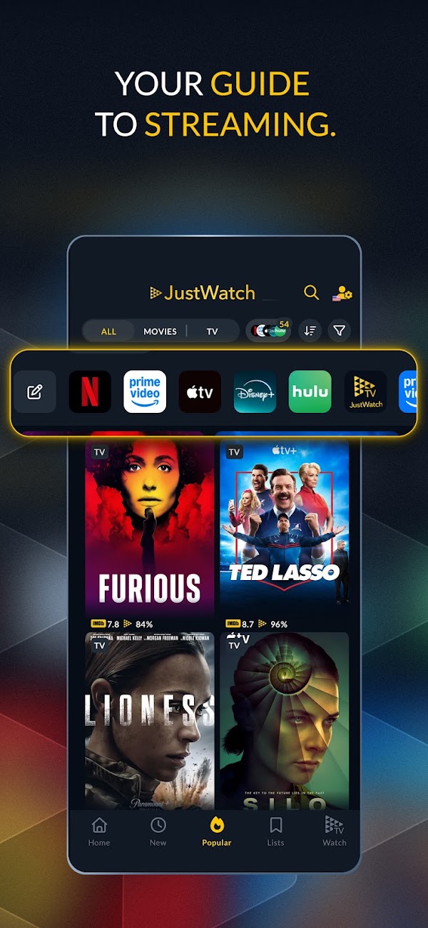 JustWatch Android phone screenshot 3
