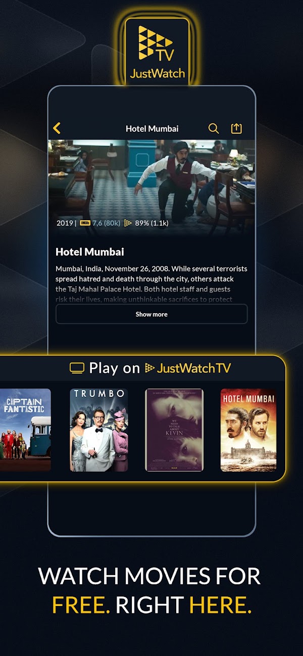JustWatch Android phone screenshot 2