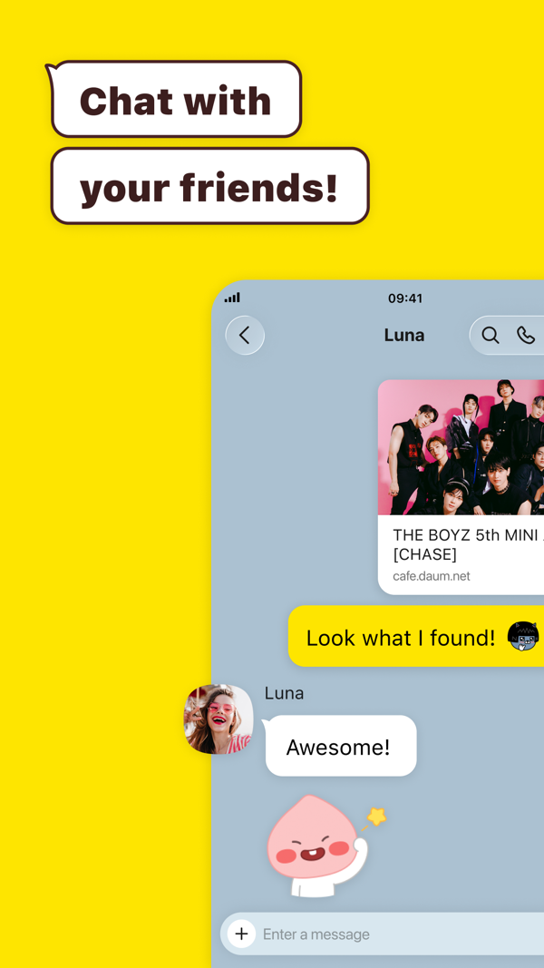 KakaoTalk iPhone screenshot 1