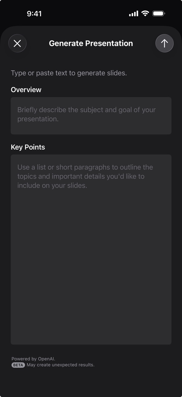 Keynote iPhone screenshot 3