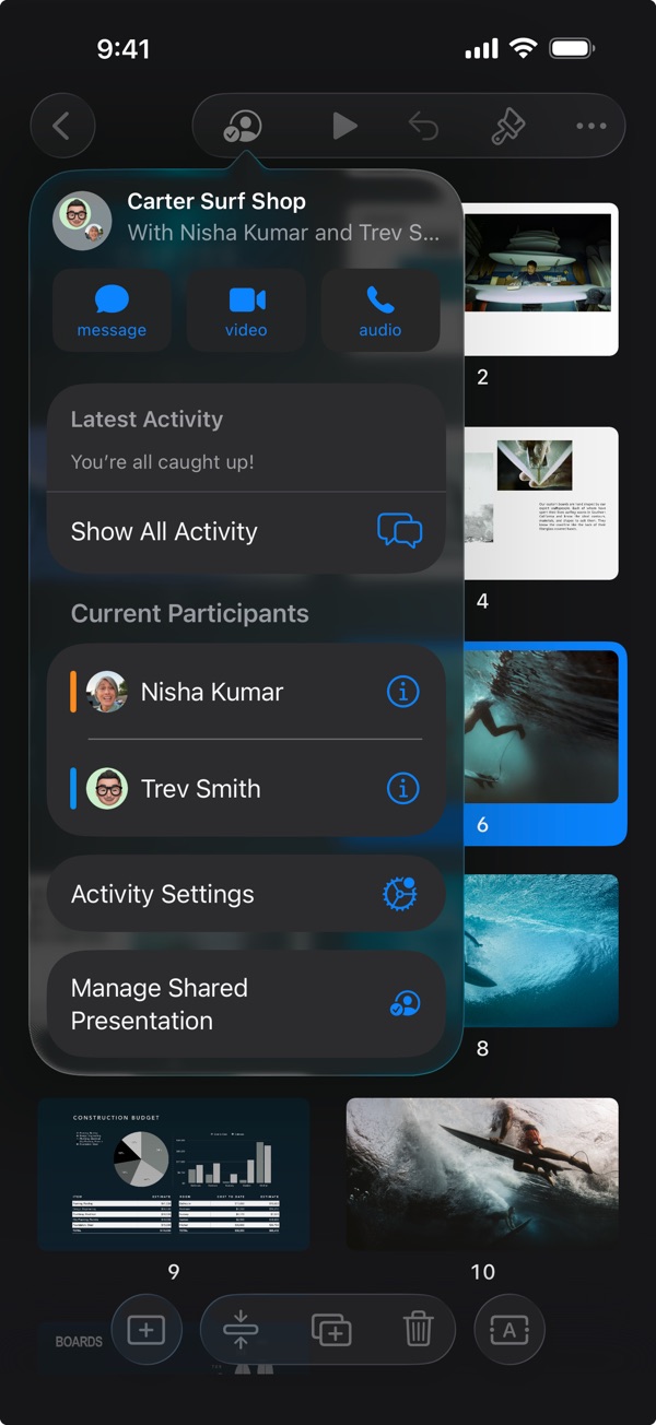 Keynote iPhone screenshot 6