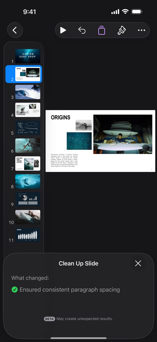 Keynote iPhone screenshot 10