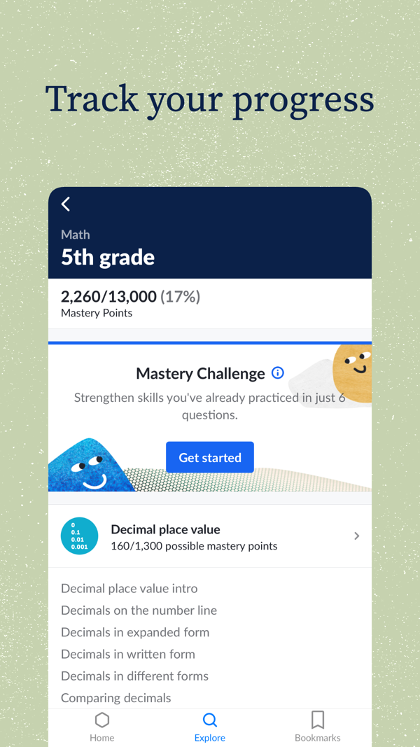 Khan Academy iPhone screenshot 3