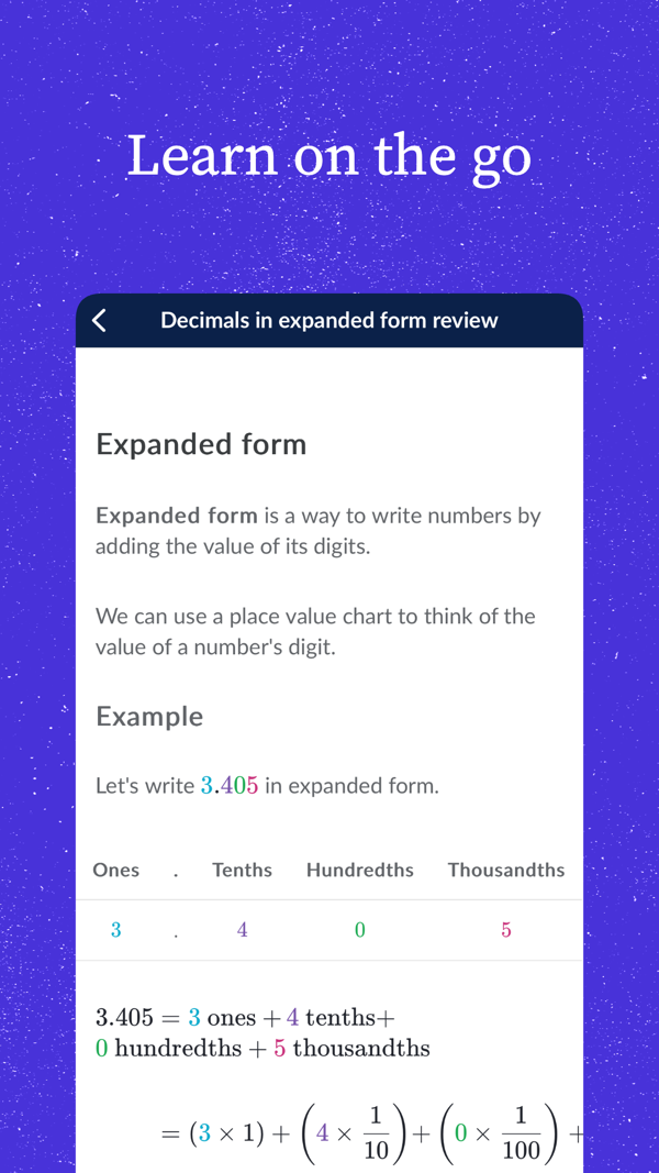 Khan Academy iPhone screenshot 6