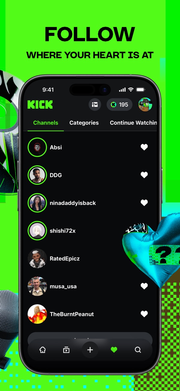 KICK iPhone screenshot 3
