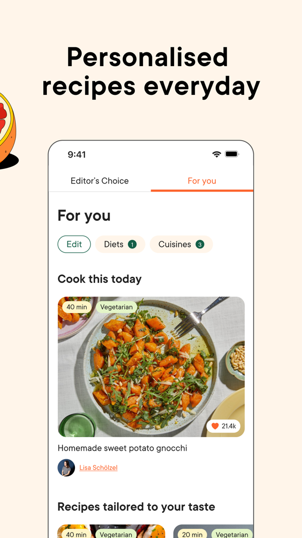Kitchen Stories Easy Recipes iPhone screenshot 5