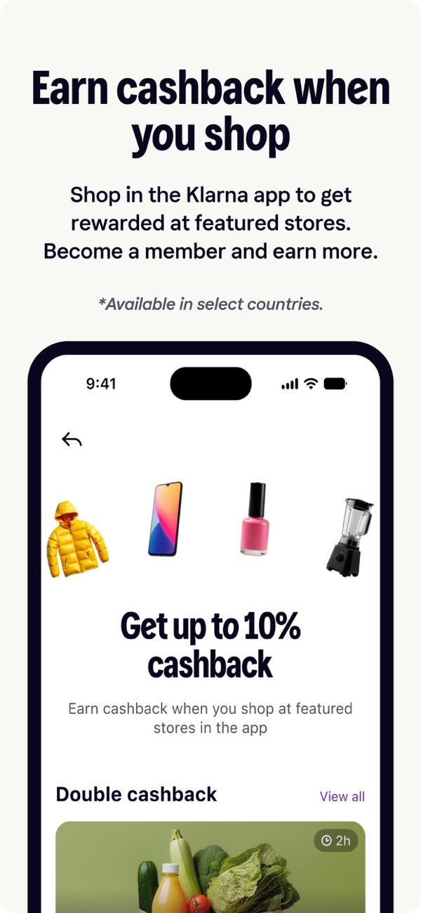 Klarna iPhone screenshot 3