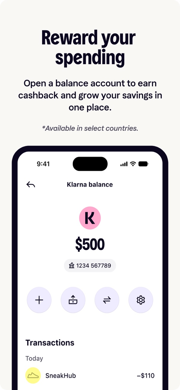 Klarna iPhone screenshot 6