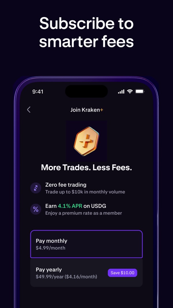 Kraken iPhone screenshot 7