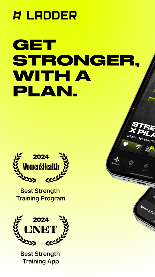 LADDER Strength Training Plans iPhone screenshot 1