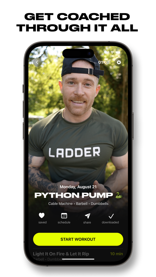 LADDER Strength Training Plans iPhone screenshot 5