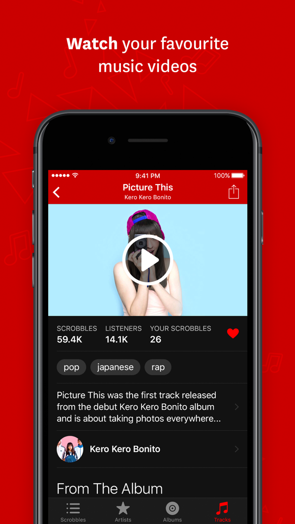 Last.fm iPhone screenshot 4