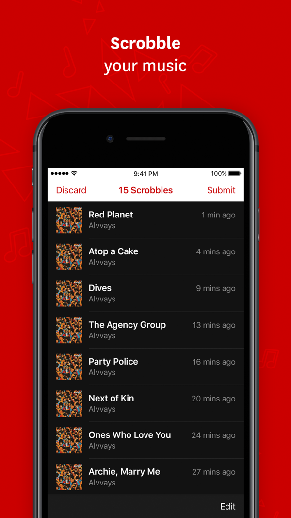 Last.fm iPhone screenshot 5
