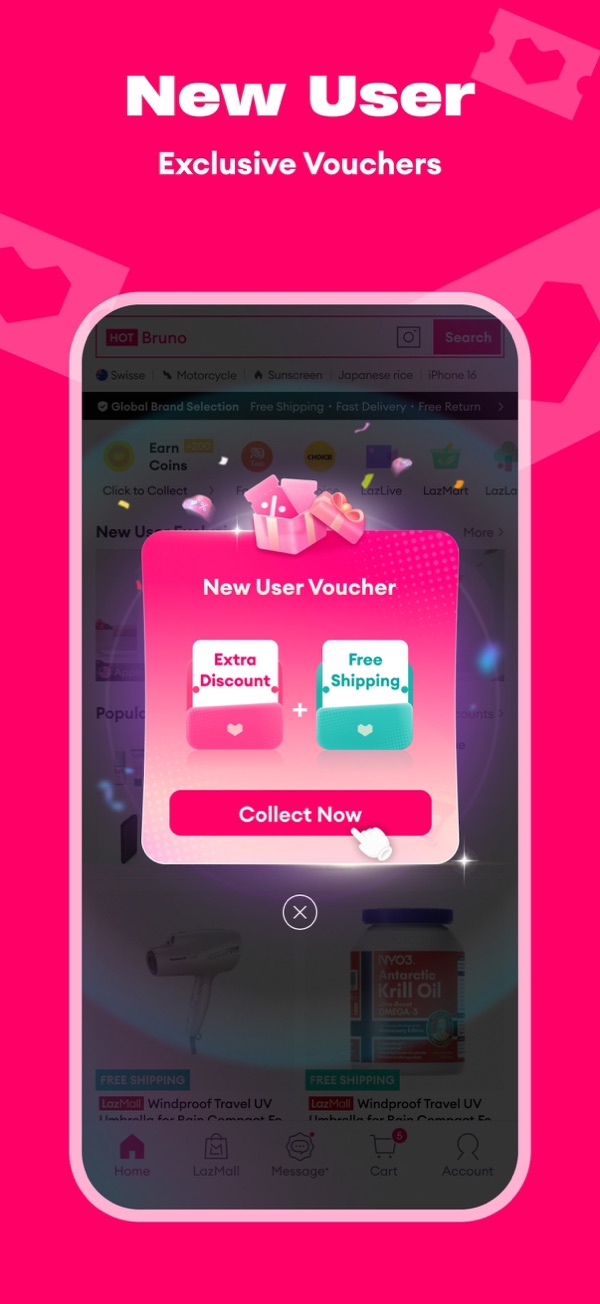 Lazada iPhone screenshot 2