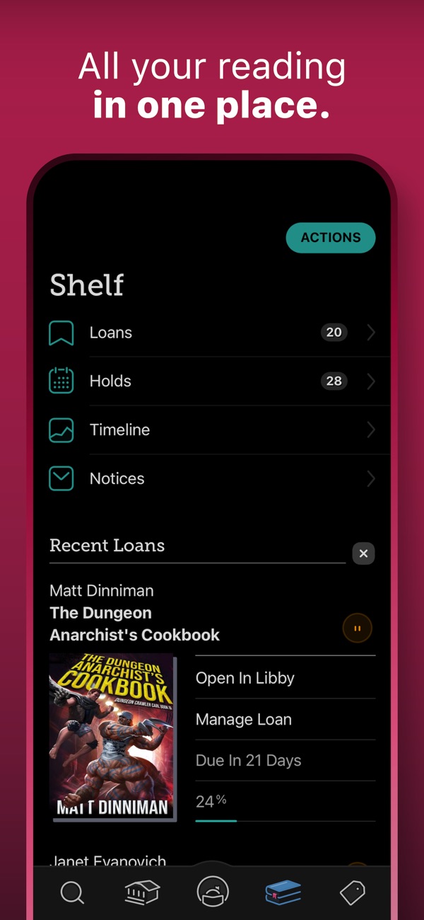 Libby, the library app iPhone screenshot 6