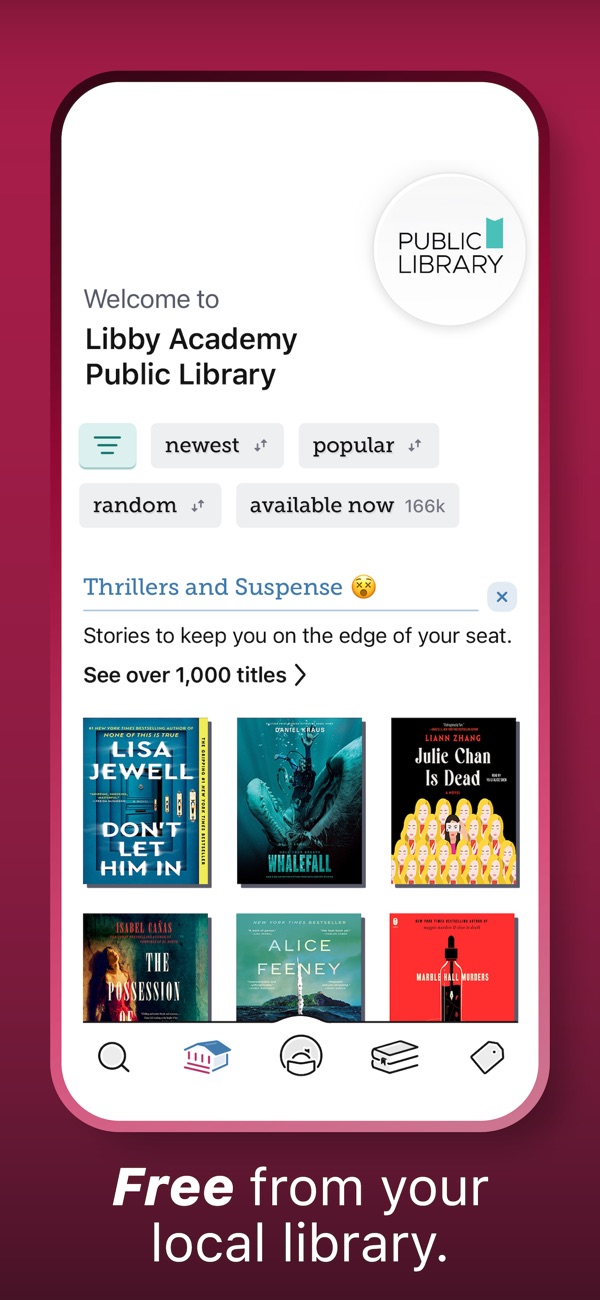 Libby, the library app iPhone screenshot 2