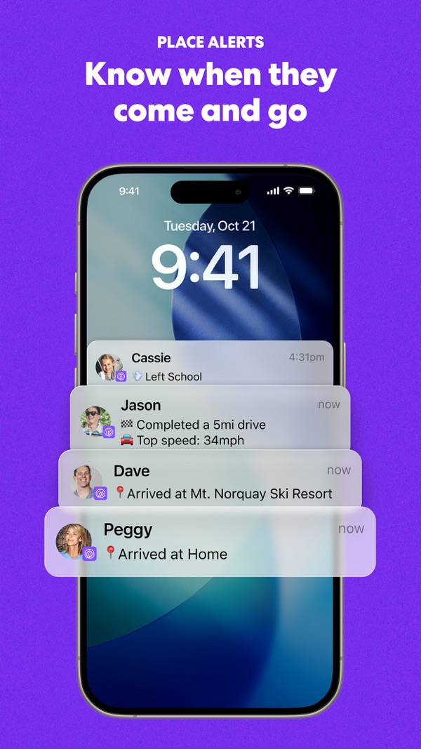 Life360 iPhone screenshot 2