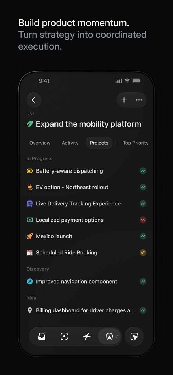Linear iPhone screenshot 1