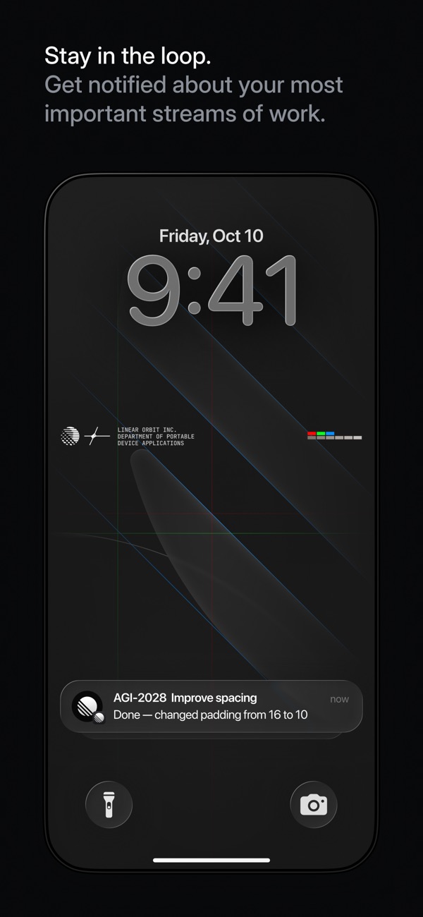 Linear iPhone screenshot 5