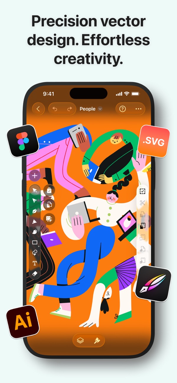 Linearity Curve Graphic Design iPhone screenshot 1