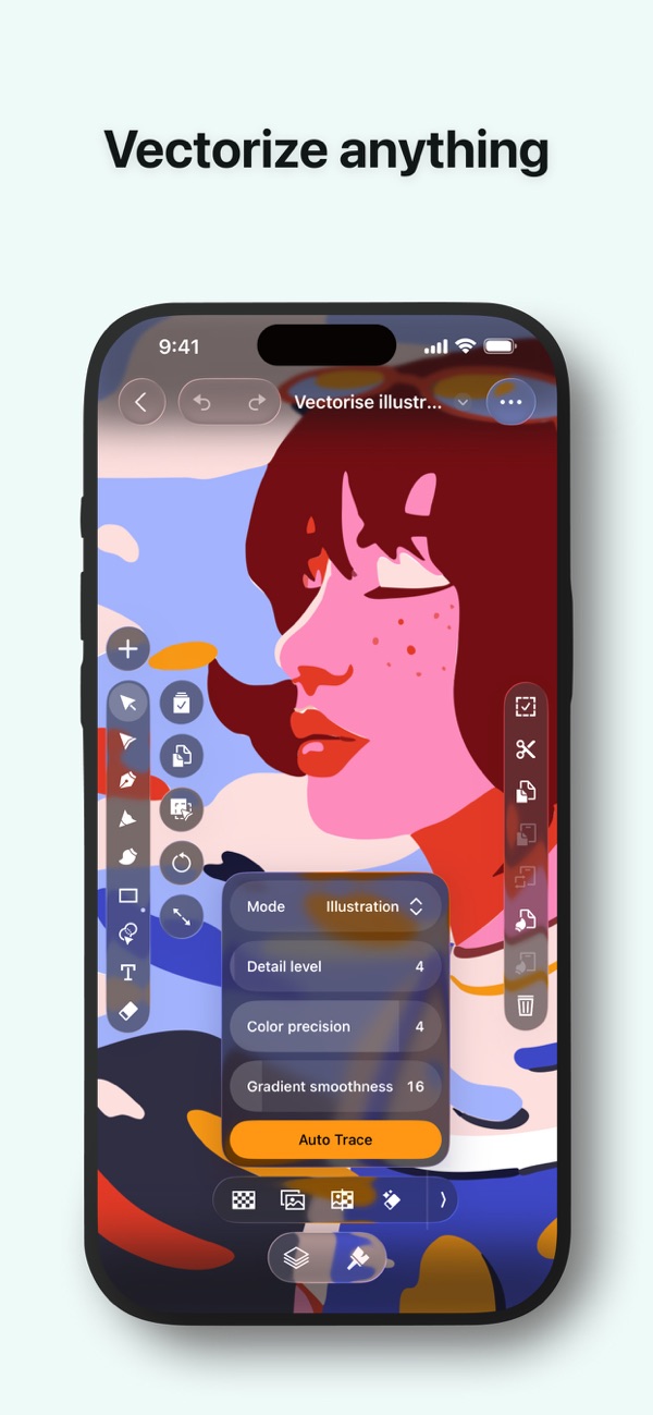 Linearity Curve Graphic Design iPhone screenshot 3