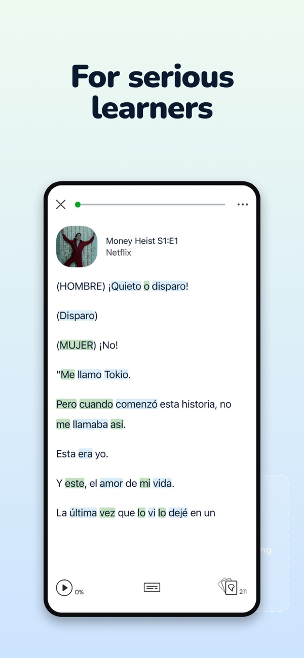 LingQ iPhone screenshot 6