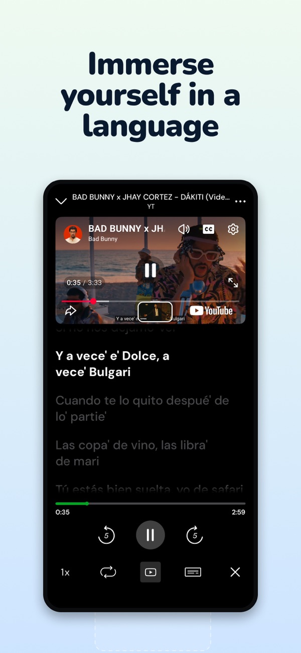 LingQ iPhone screenshot 1
