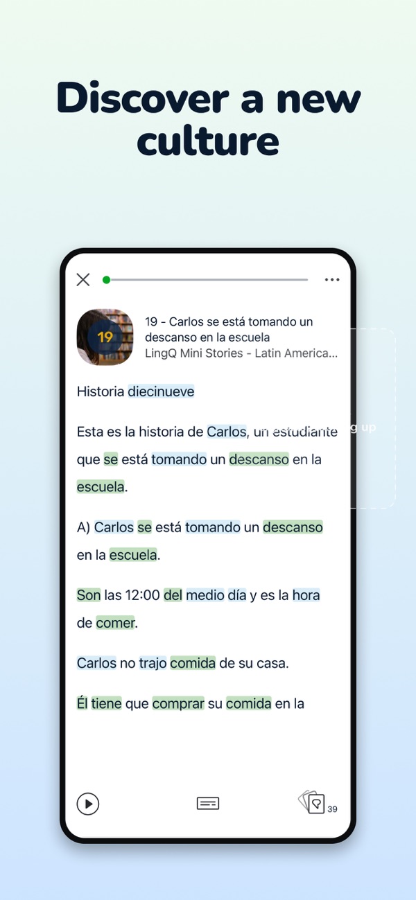 LingQ iPhone screenshot 10