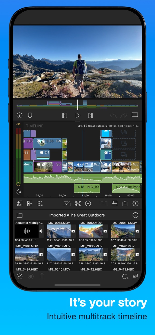 LumaFusion iPhone screenshot 2