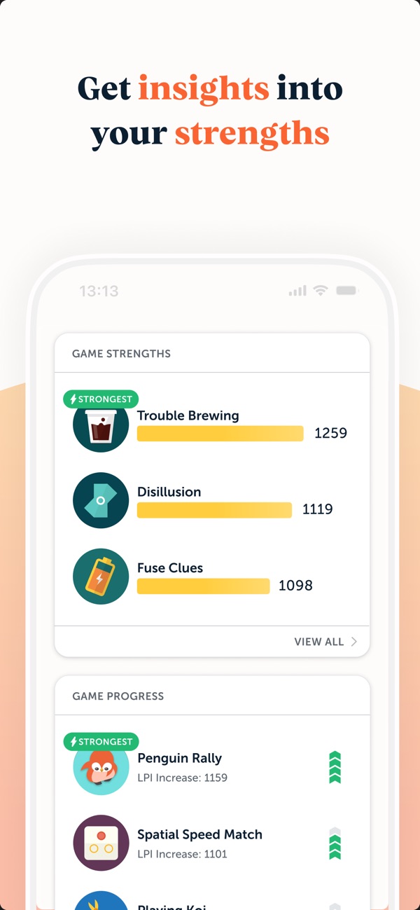 Lumosity iPhone screenshot 6