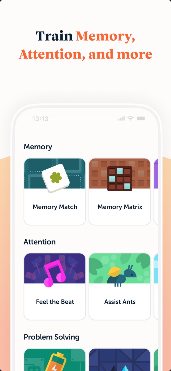 Lumosity iPhone screenshot 2