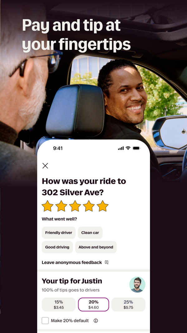 Lyft iPhone screenshot 5