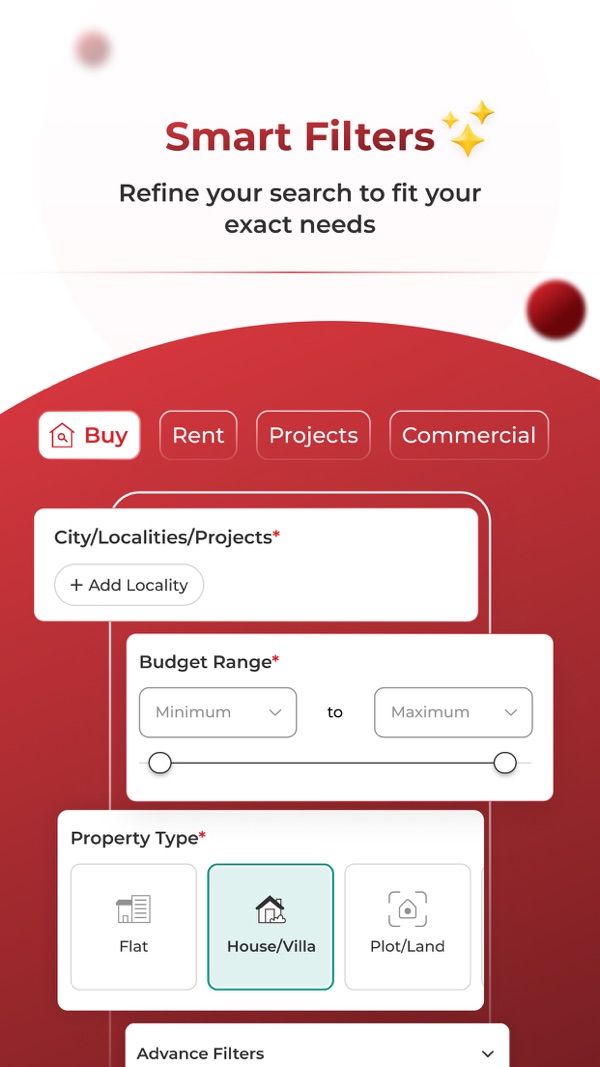 Magicbricks Property Search iPhone screenshot 3