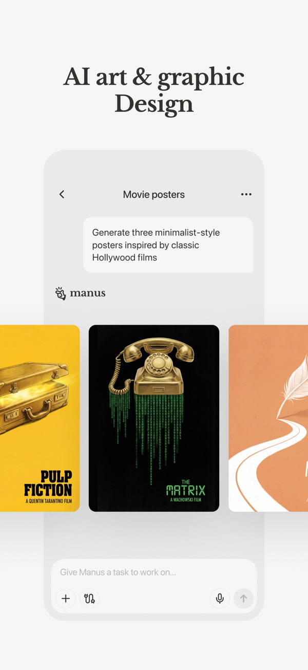 Manus iPhone screenshot 8