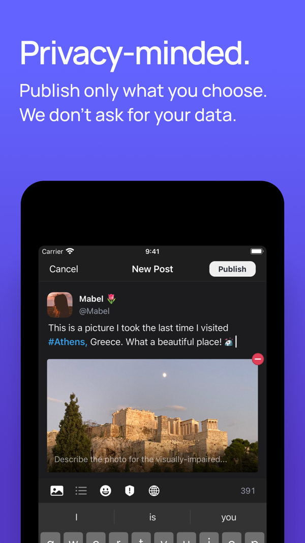 Mastodon iPhone screenshot 9